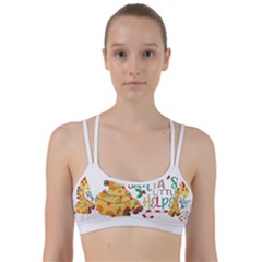 Giraffe T- Shirt Cute Giraffe T- Shirt Line Them Up Sports Bra by ZUXUMI