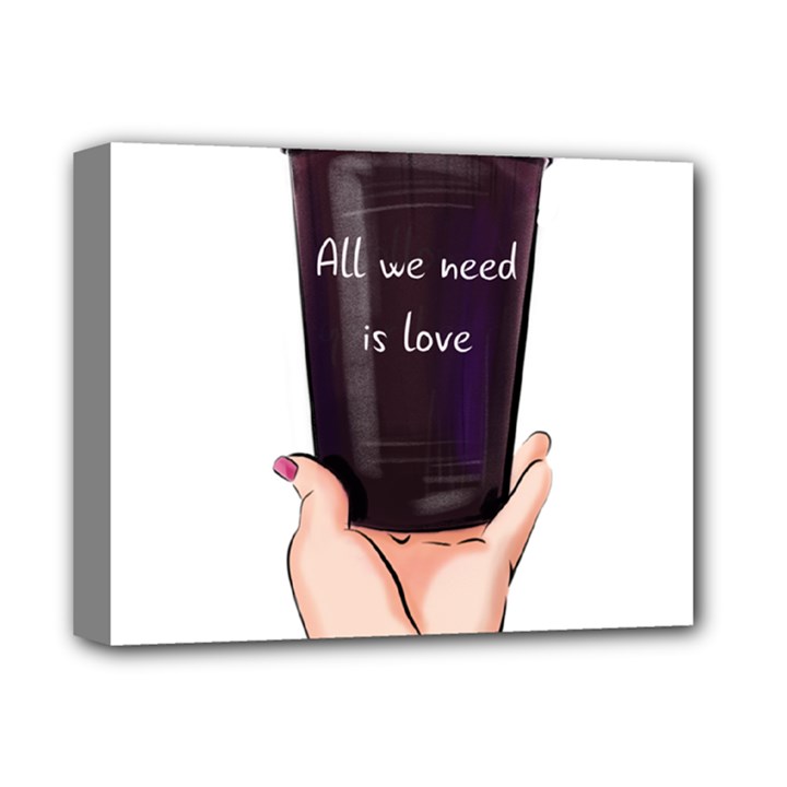 All You Need Is Love 2 Deluxe Canvas 14  x 11  (Stretched)