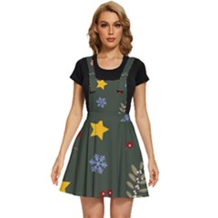 Christmas Party Pattern Design Apron Dress by uniart180623