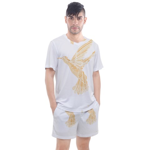 Bird Lover T- Shirtbird T- Shirt (36) Men s Mesh T-shirt And Shorts Set by EnriqueJohnson