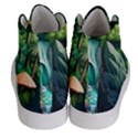 Waterfall Jungle Nature Paper Craft Trees Tropical Men s Hi-Top Skate Sneakers View4