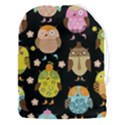 Cute Owls Pattern Drawstring Pouch (3XL) View1