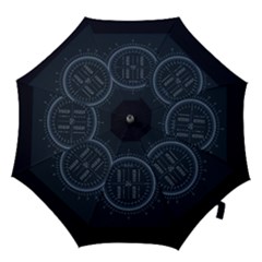 Minimalistic Knowledge Mathematics Trigonometry Hook Handle Umbrellas (medium) by Ket1n9