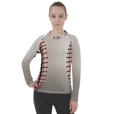 Baseball Women s Pique Long Sleeve T-shirt by Ket1n9