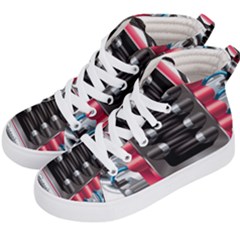 Car Engine Kids  Hi-top Skate Sneakers by Ket1n9