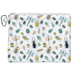 Insect Animal Pattern Canvas Cosmetic Bag (xxl) by Ket1n9