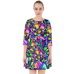 Network-nerves-nervous-system-line Smock Dress by Ket1n9