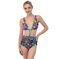 Network-nerves-nervous-system-line Tied Up Two Piece Swimsuit by Ket1n9