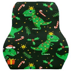 Christmas Funny Pattern Dinosaurs Car Seat Back Cushion  by Ket1n9