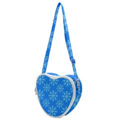 Holiday Celebration Decoration Background Christmas Heart Shoulder Bag by Ket1n9