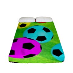Balls Colors Fitted Sheet (full/ Double Size) by Ket1n9