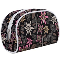 Flower Art Pattern Make Up Case (large) by Ket1n9