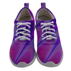 Purple-star-sun-sunshine-fractal Women Athletic Shoes by Ket1n9