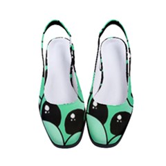 Art Alien Pattern Women s Classic Slingback Heels by Ket1n9