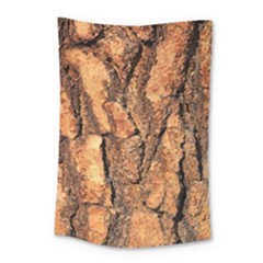 Bark Texture Wood Large Rough Red Wood Outside California Small Tapestry by Ket1n9