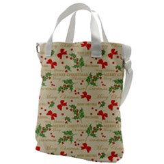 Christmas-paper-scrapbooking-- Canvas Messenger Bag by Grandong