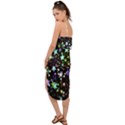 Christmas-star-gloss-lights-light Waist Tie Cover Up Chiffon Dress View2