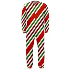 Christmas-color-stripes Onepiece Jumpsuit (men) by Grandong