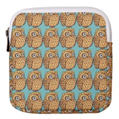 Owl Dreamcatcher Mini Square Pouch by Grandong