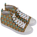 Owl Bird Women s Mid-Top Canvas Sneakers View3