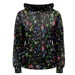 Illustration Universe Star Planet Women s Pullover Hoodie by Grandong