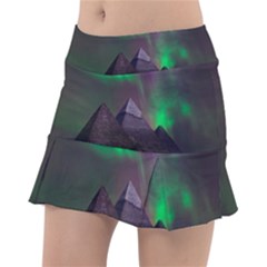 Aurora Northern Lights Celestial Magical Astronomy Classic Tennis Skirt by Grandong