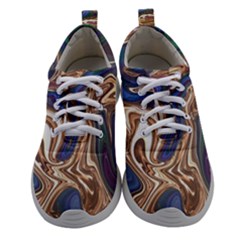 Pattern Psychedelic Hippie Abstract Women Athletic Shoes