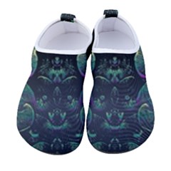 Background Pattern Mushrooms Kids  Sock-style Water Shoes by Ravend