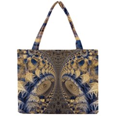Fractal Spiral Infinite Psychedelic Mini Tote Bag by Ravend