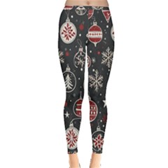 Christmas Winter Xmas Inside Out Leggings by Vaneshop