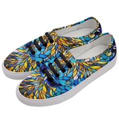 Stained Glass Winter Women s Classic Low Top Sneakers by Vaneshop