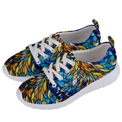 Stained Glass Winter Women s Lightweight Sports Shoes by Vaneshop