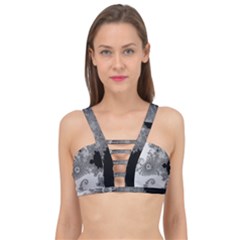 Apple Males Almond Bread Abstract Mathematics Cage Up Bikini Top