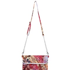 Marbling Blend  Mini Crossbody Handbag by kaleidomarblingart