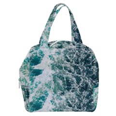 Blue Ocean Waves Boxy Hand Bag by Jack14