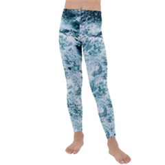 Ocean Wave Kids  Lightweight Velour Leggings by Jack14