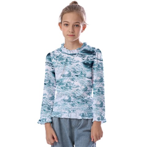 Ocean Wave Kids  Frill Detail T-shirt by Jack14