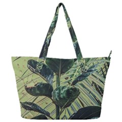 Botanical Tropical Motif Photo Art Full Print Shoulder Bag by dflcprintsclothing