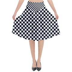 Space Patterns Flared Midi Skirt by Amaryn4rt