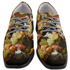 Abundance Of Fruit Severin Roesen Women Heeled Oxford Shoes by Amaryn4rt
