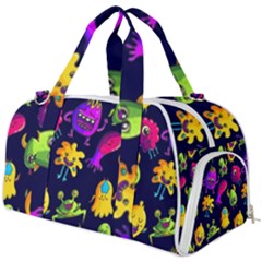 Space Patterns Burner Gym Duffel Bag by Amaryn4rt