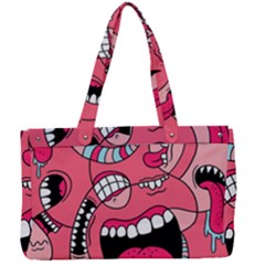 Big Mouth Worm Canvas Work Bag by Dutashop