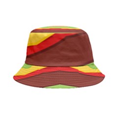 Cake Cute Burger Inside Out Bucket Hat by Dutashop