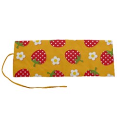 Strawberry Roll Up Canvas Pencil Holder (s)