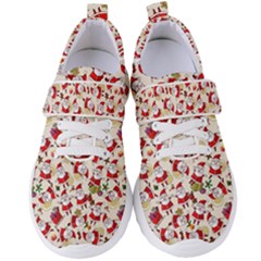 Christmas  Santa Claus Patterns Women s Velcro Strap Shoes by Sarkoni