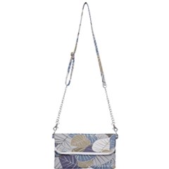 Ackground Leaves Desktop Mini Crossbody Handbag by Amaryn4rt