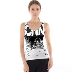 Snow Removal Winter Word Women s Basic Tank Top by Amaryn4rt
