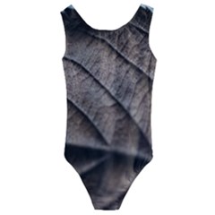 Leaf Veins Nerves Macro Closeup Kids  Cut-out Back One Piece Swimsuit by Amaryn4rt
