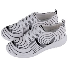 Spiral Eddy Route Symbol Bent Men s Lightweight Sports Shoes by Amaryn4rt