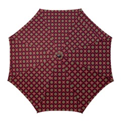 Kaleidoscope Seamless Pattern Golf Umbrellas by Ravend